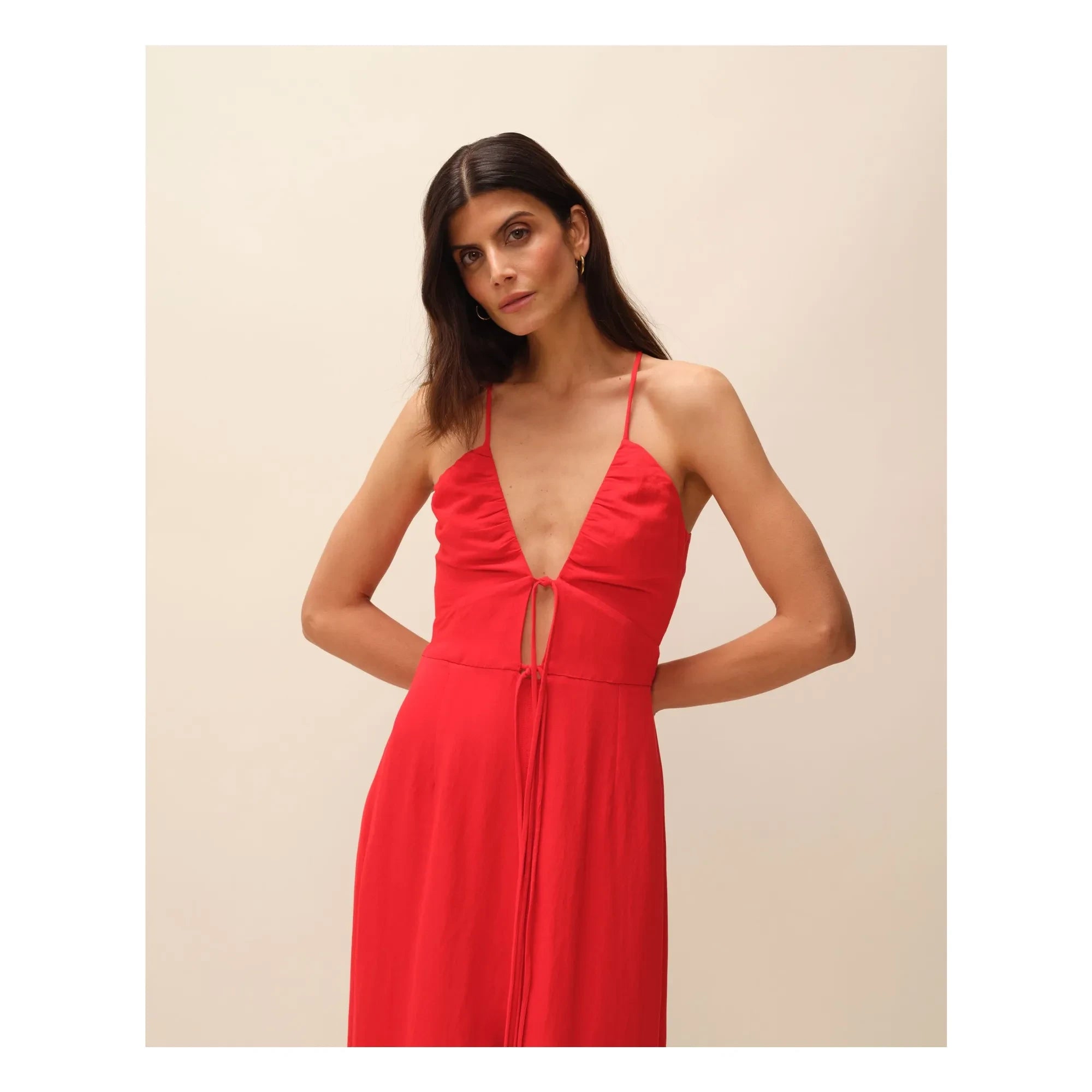 Nitah - Tania vestido | Rojo