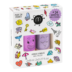Nailmatic Kids - Caja de regalo de esmaltes de uñas Marshi & Piglou