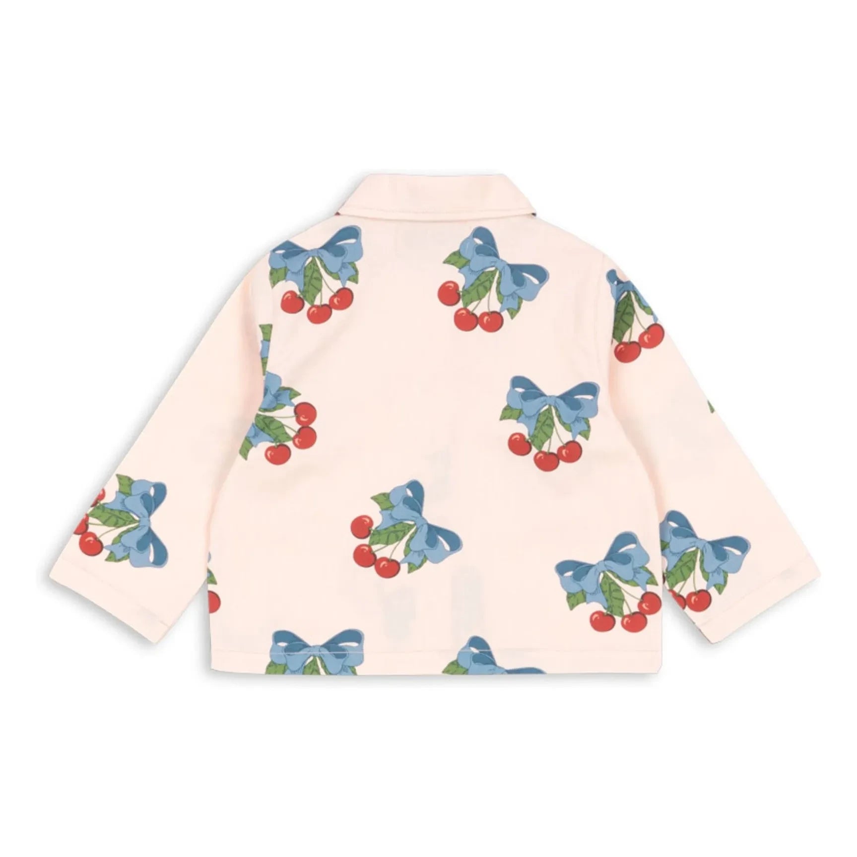 Konges Sløjd - Chaqueta de algodón orgánico Frankie Cherries | Rosa