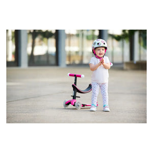 Patinete LED 3 en 1 Micro - Mini | Rojo Frambuesa