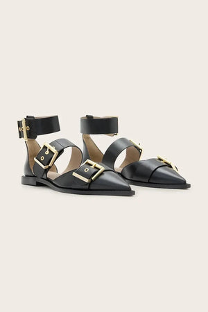 Bailarina de cuero AllSaints Sutton