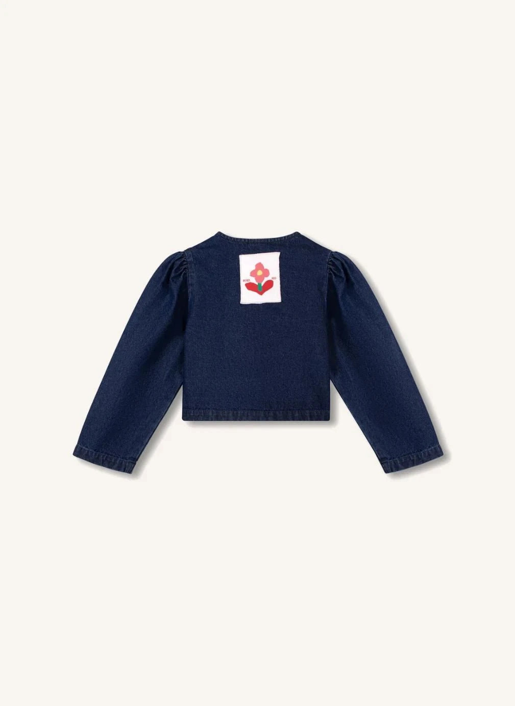 Wynken - Chaqueta vaquera con volantes | Azul oscuro