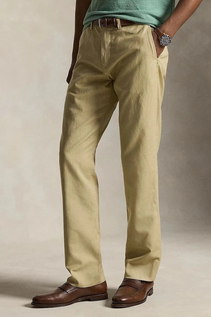 Pantalones de lino de hombre Polo Ralph Lauren