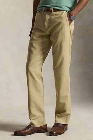 Pantalones de lino de hombre Polo Ralph Lauren