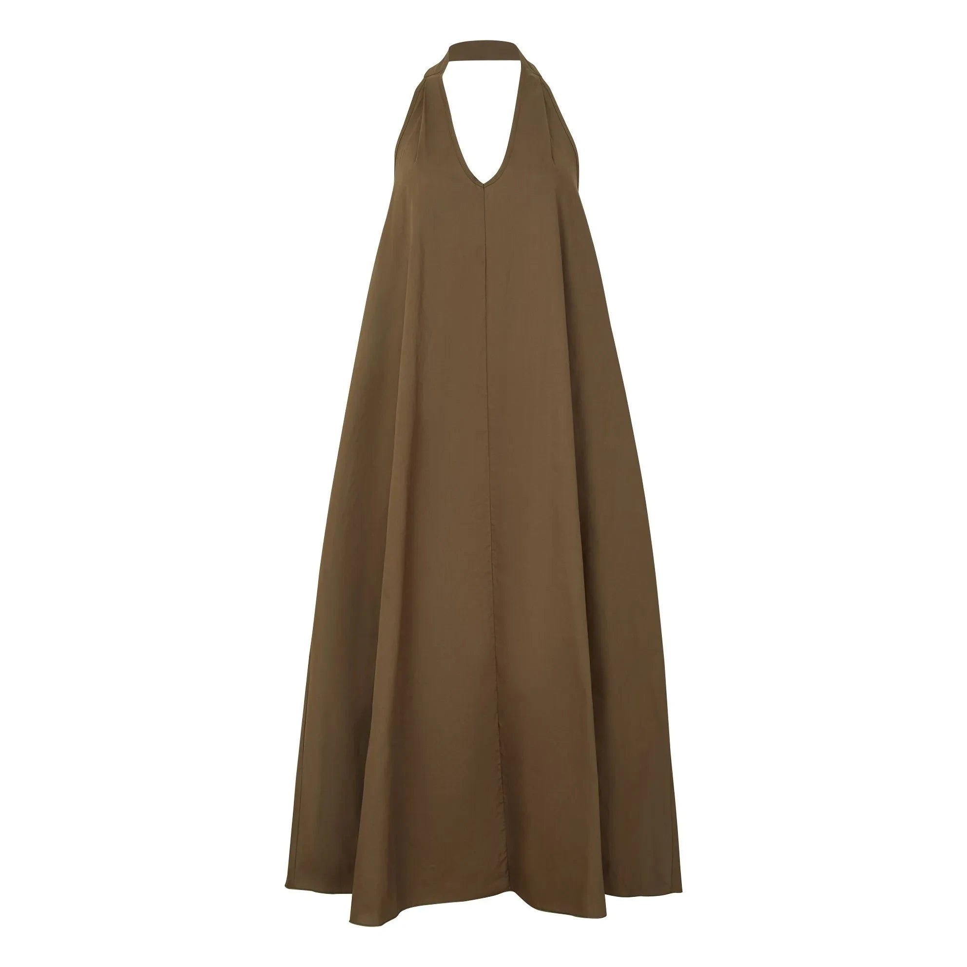 Smallable Woman - Vestido de corte holgado Faye | Marrón oscuro