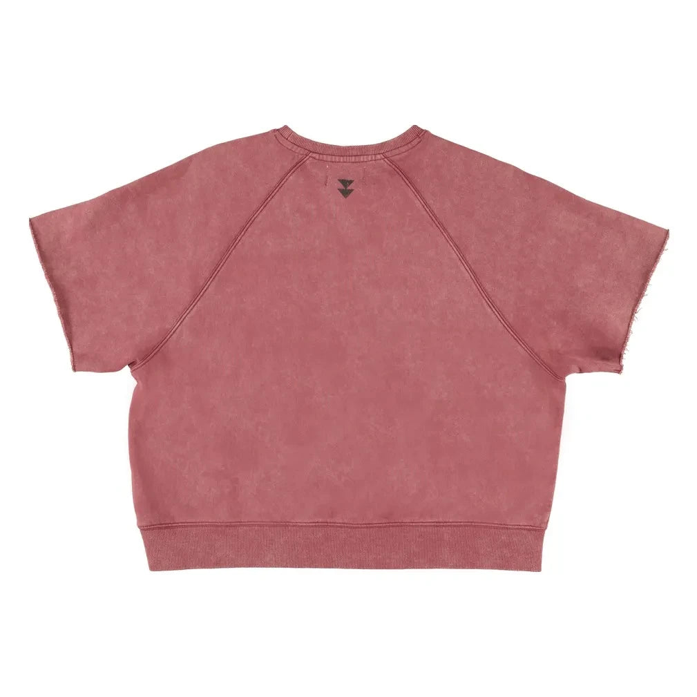 Sisters Department - Violette organik pamuk sweatshirt | Bordo