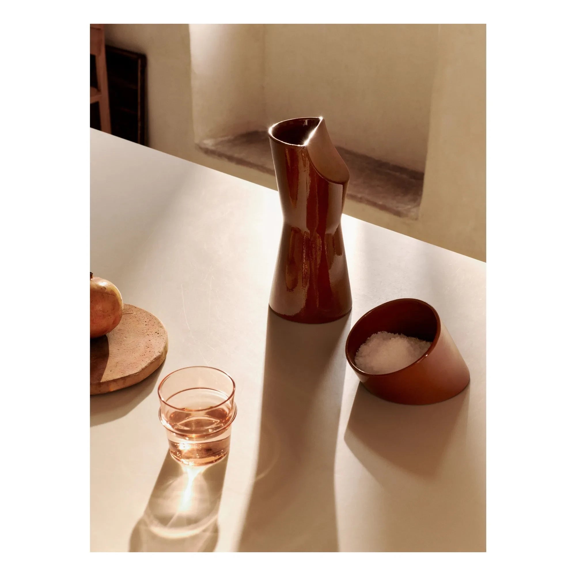 Ferm Living - Vasos Boya - Set de 2 | Frambuesa