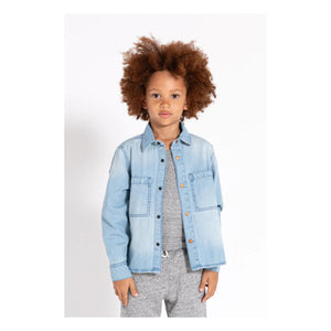 Finger in the nose - Enara camisa | Denim blanqueado