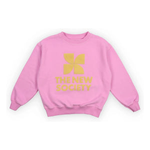 the new society - Sudadera con logo TNS | Rosa