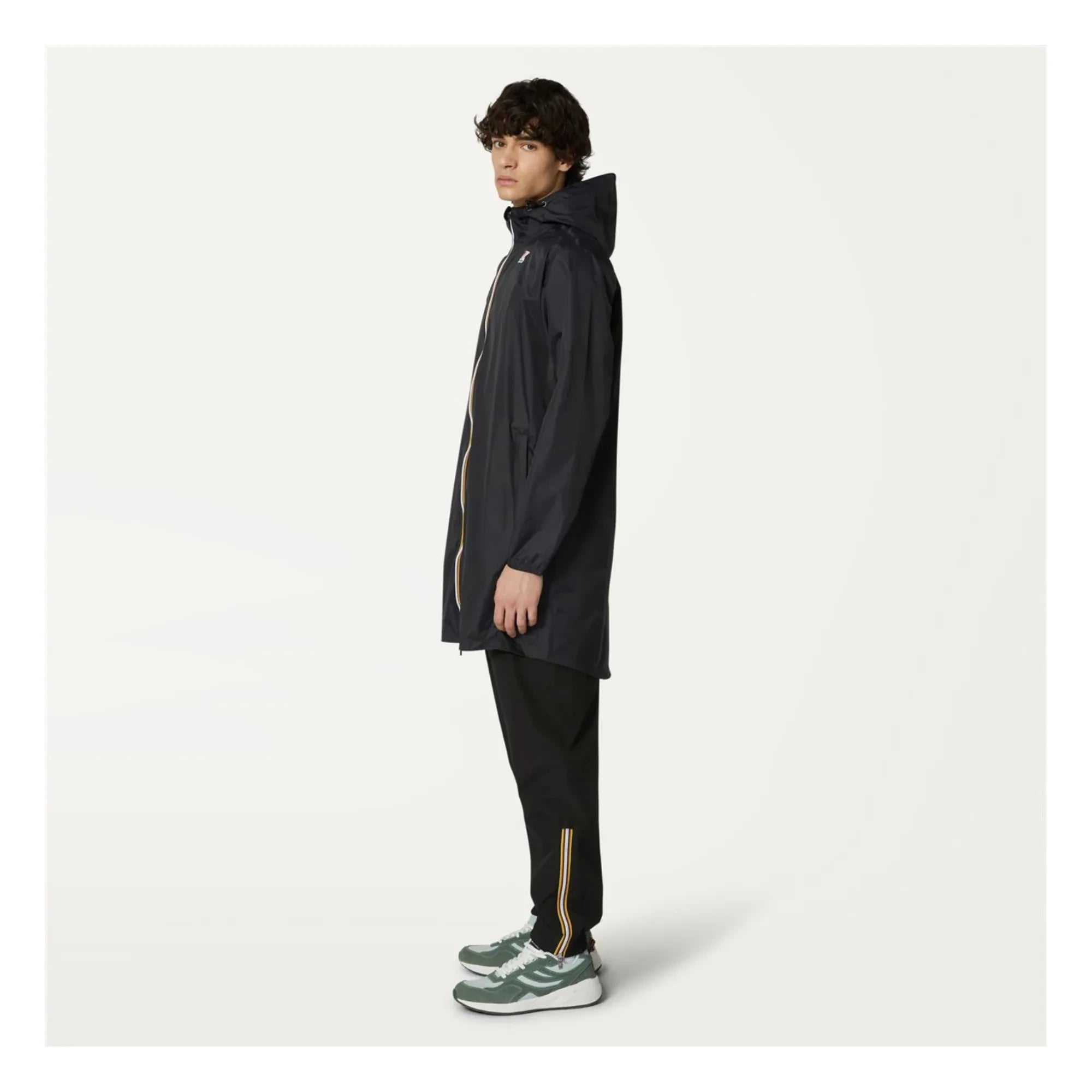 K-way - Le Vrai Effeil Cortavientos Impermeable - Colección Adulto | Negro