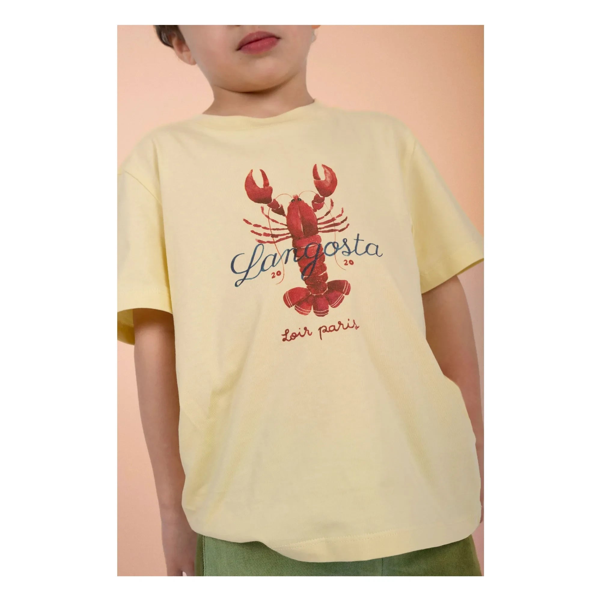 Loir - Camiseta Langosta | Amarillo pálido