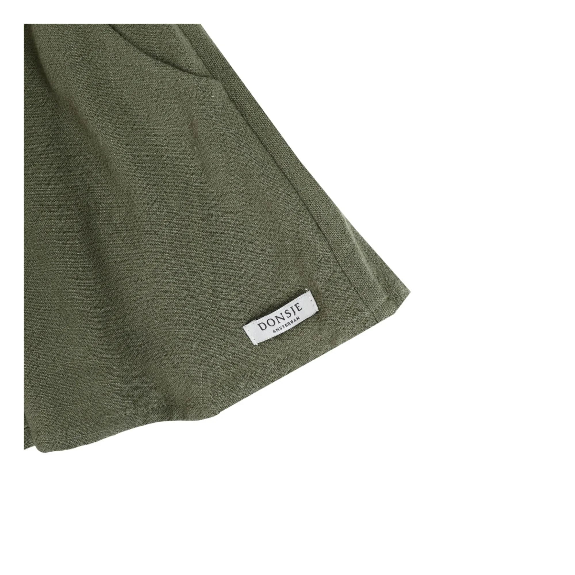 Donsje - Shorts Mazena Lin | Caqui oscuro