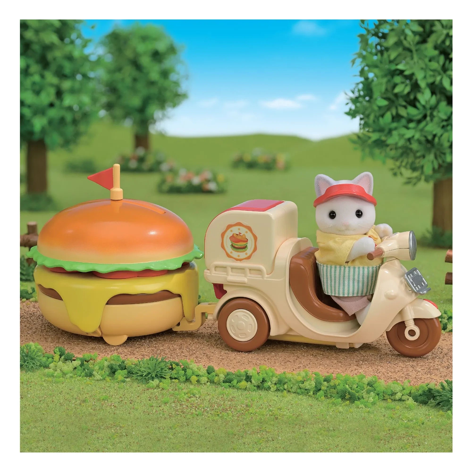 Sylvanian Families - Puesto de Hamburguesas