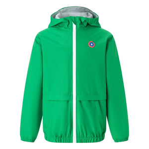 Chaqueta cortavientos Flotte - Bastille impermeable de fibra reciclada | Verde
