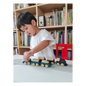 Plan Toys - Ahşap Yüksek Hızlı Tren