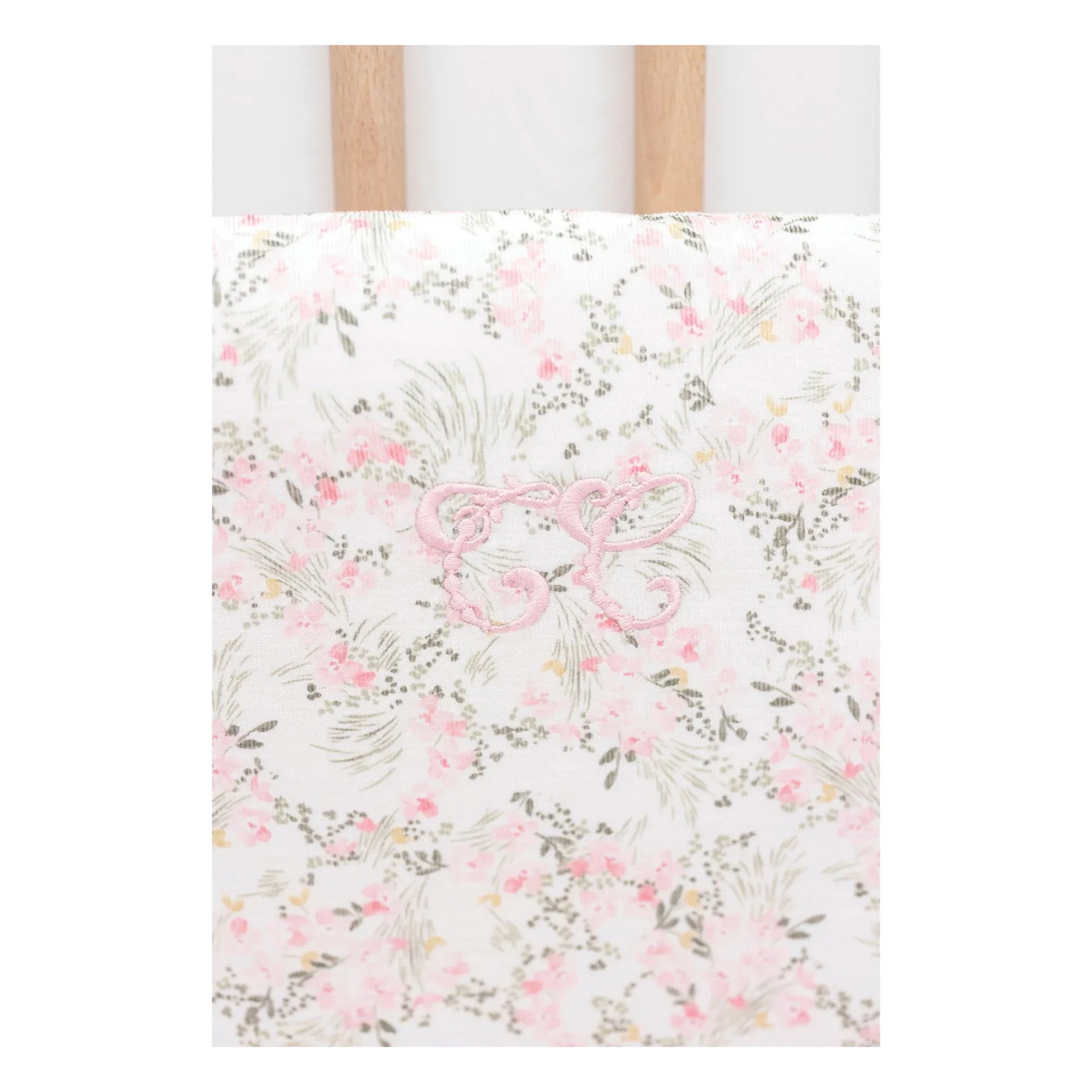 Tartine et Chocolat - Protector de cuna Jardin Hivernal | Rosa