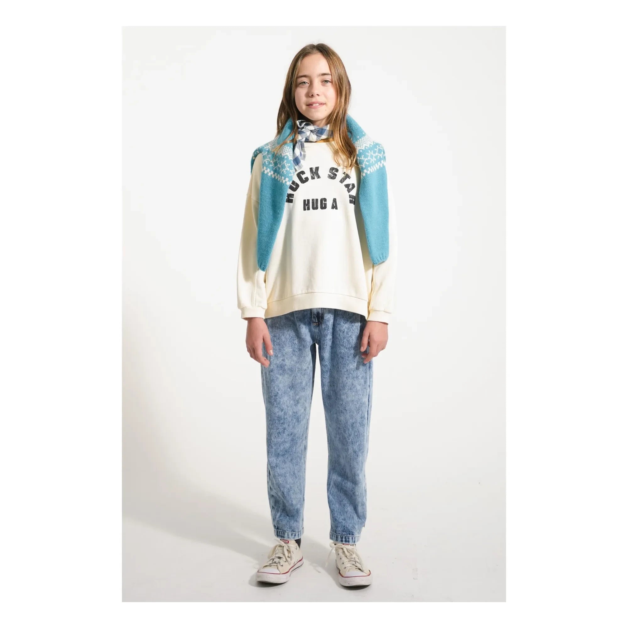 Piupiuchick - Sudadera de algodón orgánico Rock Star | Crudo