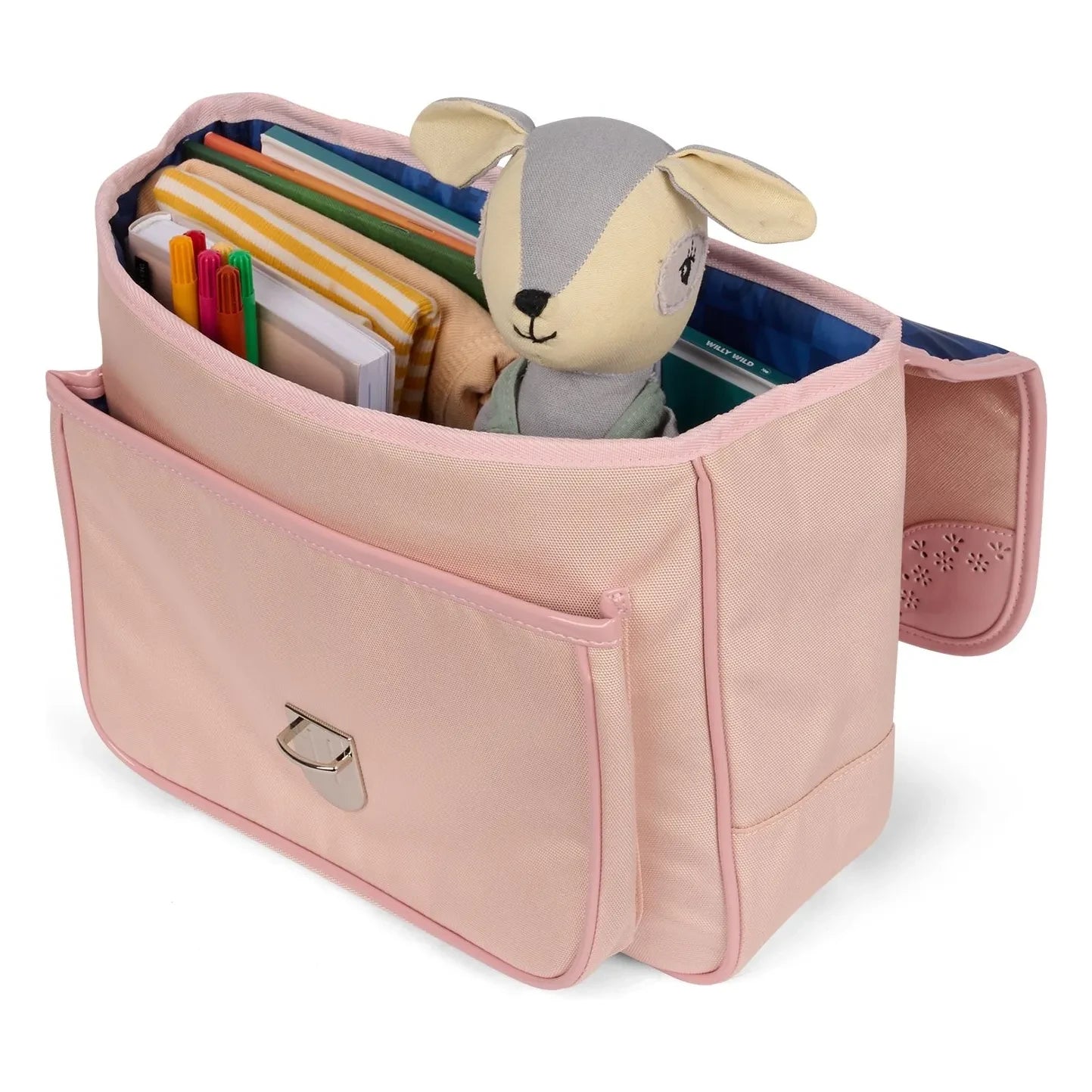 Caramel & Cie - Bolso Oxford pequeño | Rosa empolvado