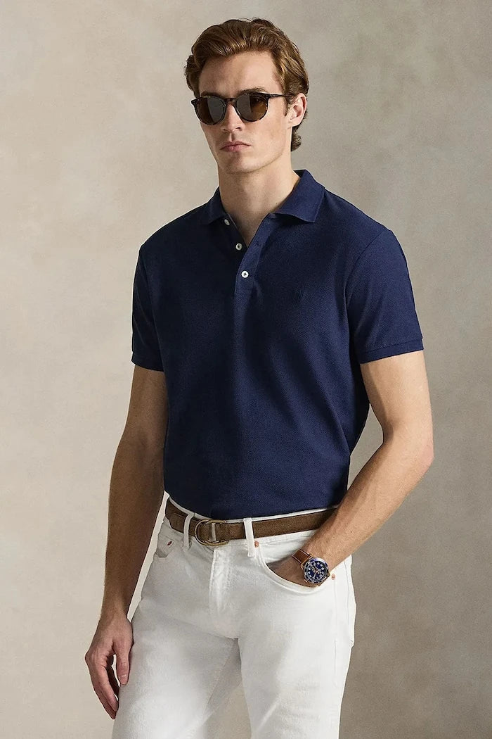 Polo Ralph Lauren Camiseta de algodón con cuello