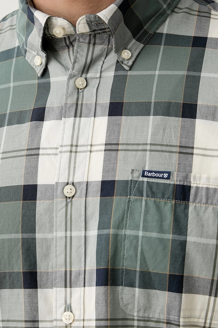 Camisa de algodón Rawley para hombre Barbour