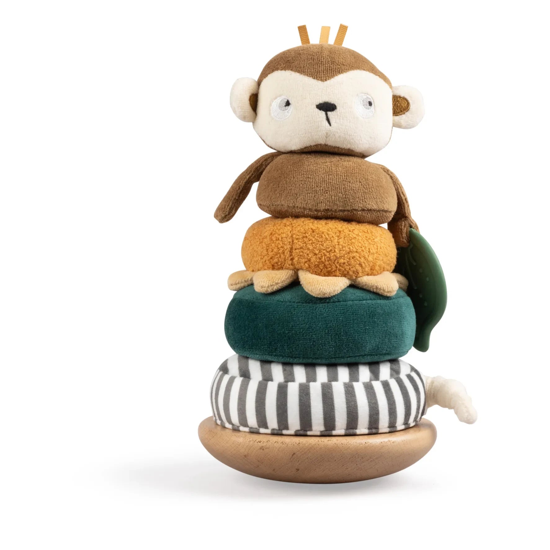 Sebra - Mono Balancín de Peluche y Madera