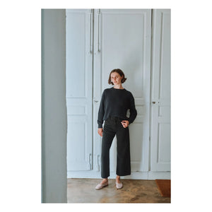 Poudre Organic - Bergenie Denim pantalón | Negro