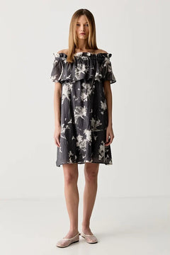Vestido sin hombros de Marc O'Polo