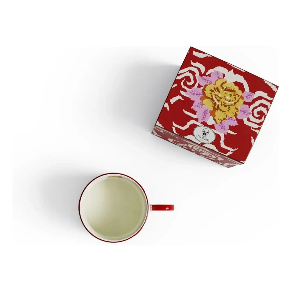 Lisa Corti - Taza Indian Tiger | Rojo