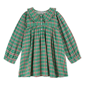 Emile et Ida - Vestido de cuadros | Verde