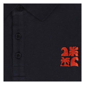 Tumble N'Dry - Polo Loix Algodón orgánico | Azul oscuro