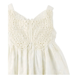 Gingersnaps - Vestido bordado Gabrielle | Blanco