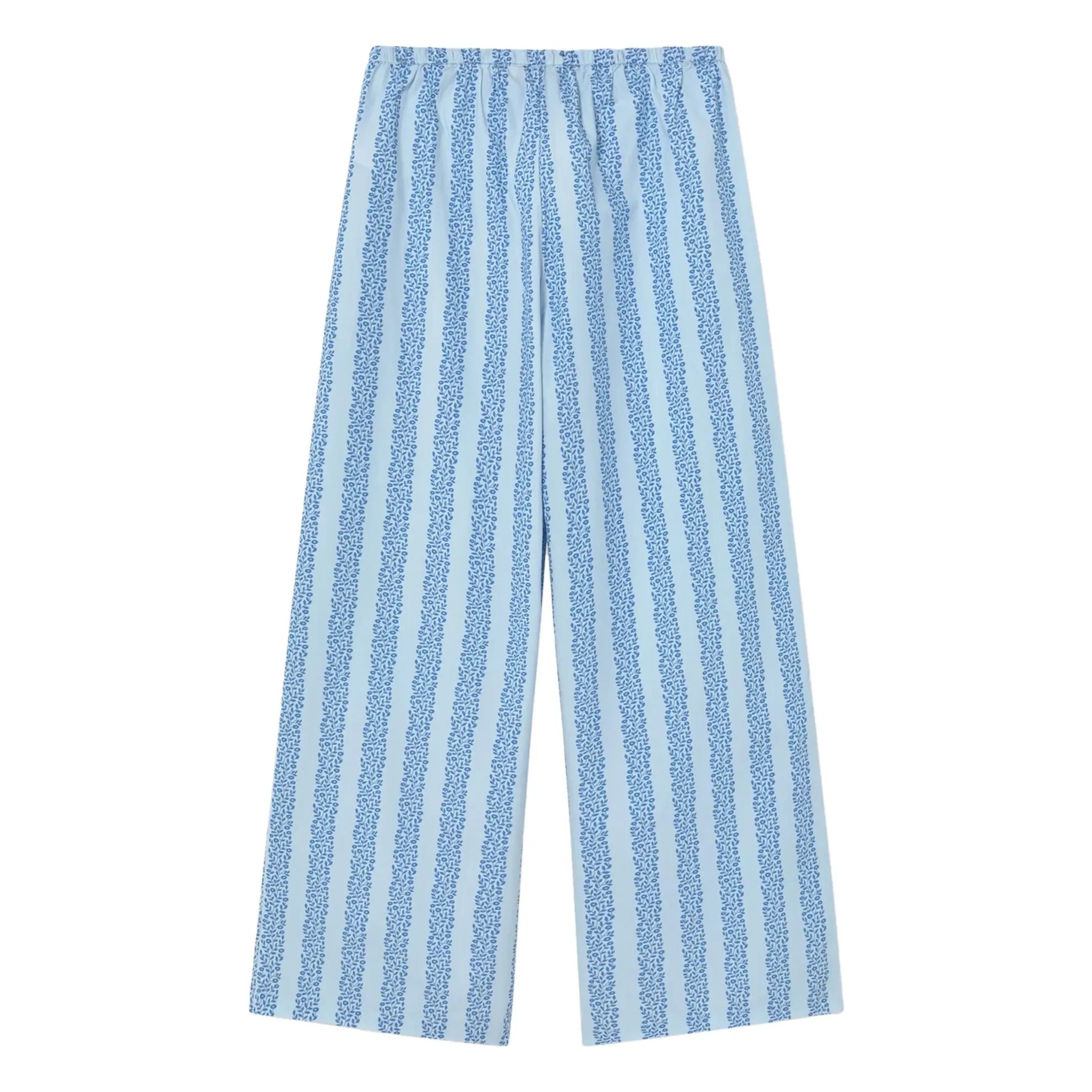 The Tiny Big Sister - Pantalones floreados | Azul