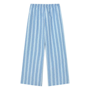 The Tiny Big Sister - Pantalones floreados | Azul