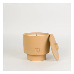 Mon Dada - Vela de exterior con tapa, aroma neutro June Ibiza One | Terracota