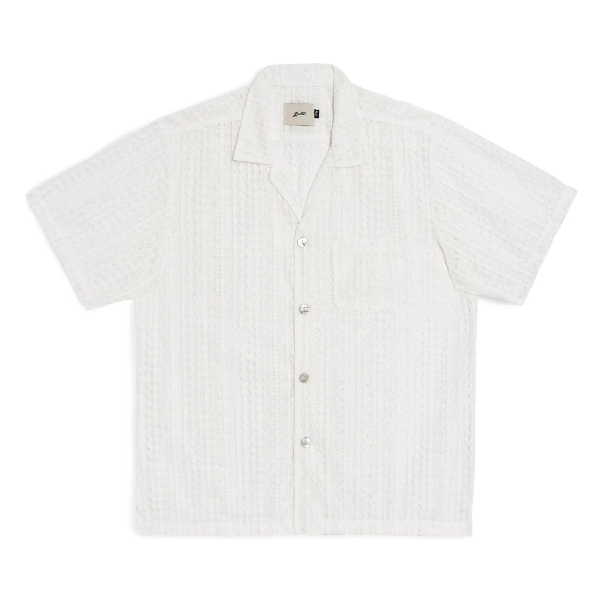 Bather - Gonzo Camisa de encaje | Blanca
