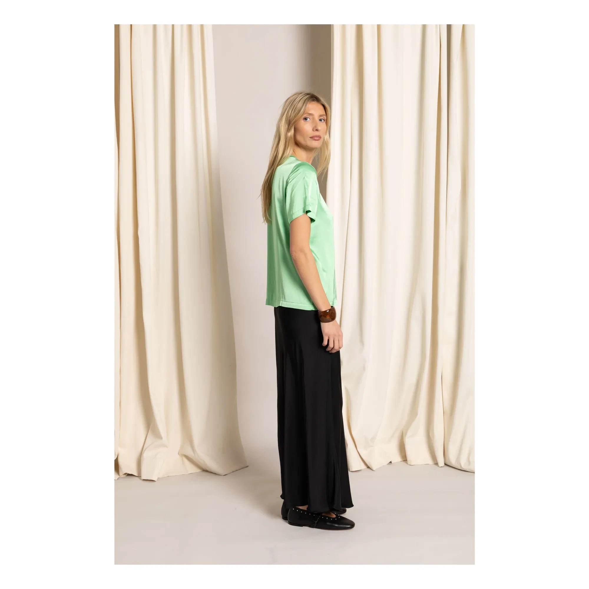 Smallable Mujer - Camiseta Selena | Verde Prado