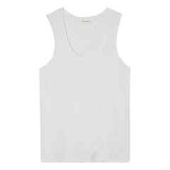 Camiseta de tirantes American Vintage con cuello en U - Jacksonville | Blanco
