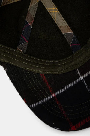 Gorro Barbour de lana con visera