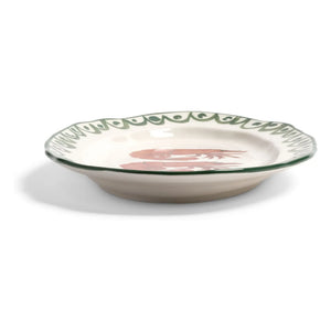 &Klevering - Plato de porcelana Sirena Camarón | Verde