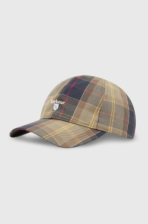 Gorra de Visera de Algodón Barbour Tartan Sports