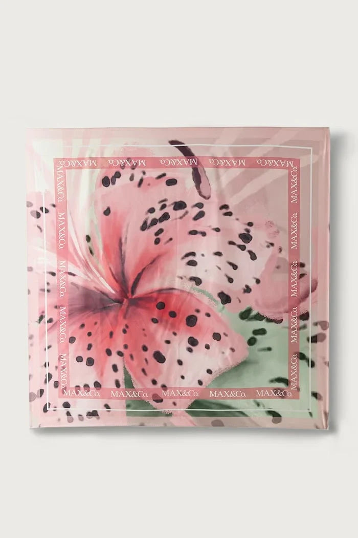 Max&Co. foulard de seda MCABATTISTA para mujer