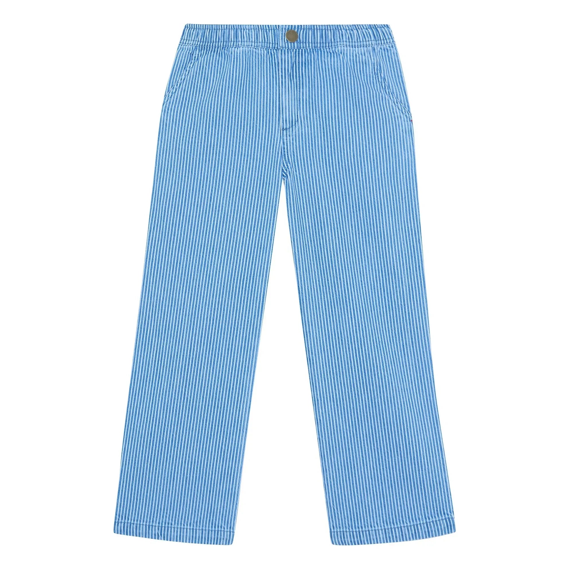 Bonton - Pantalón de rayas Letto | Azul