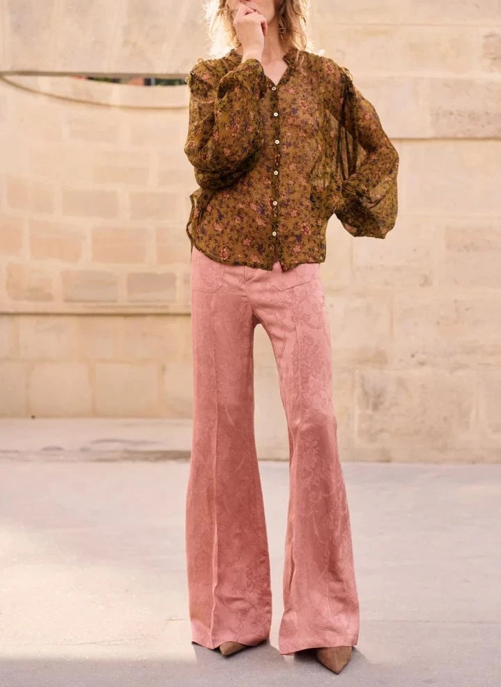 Mes Demoiselles - Blusa Ascent | Mostaza