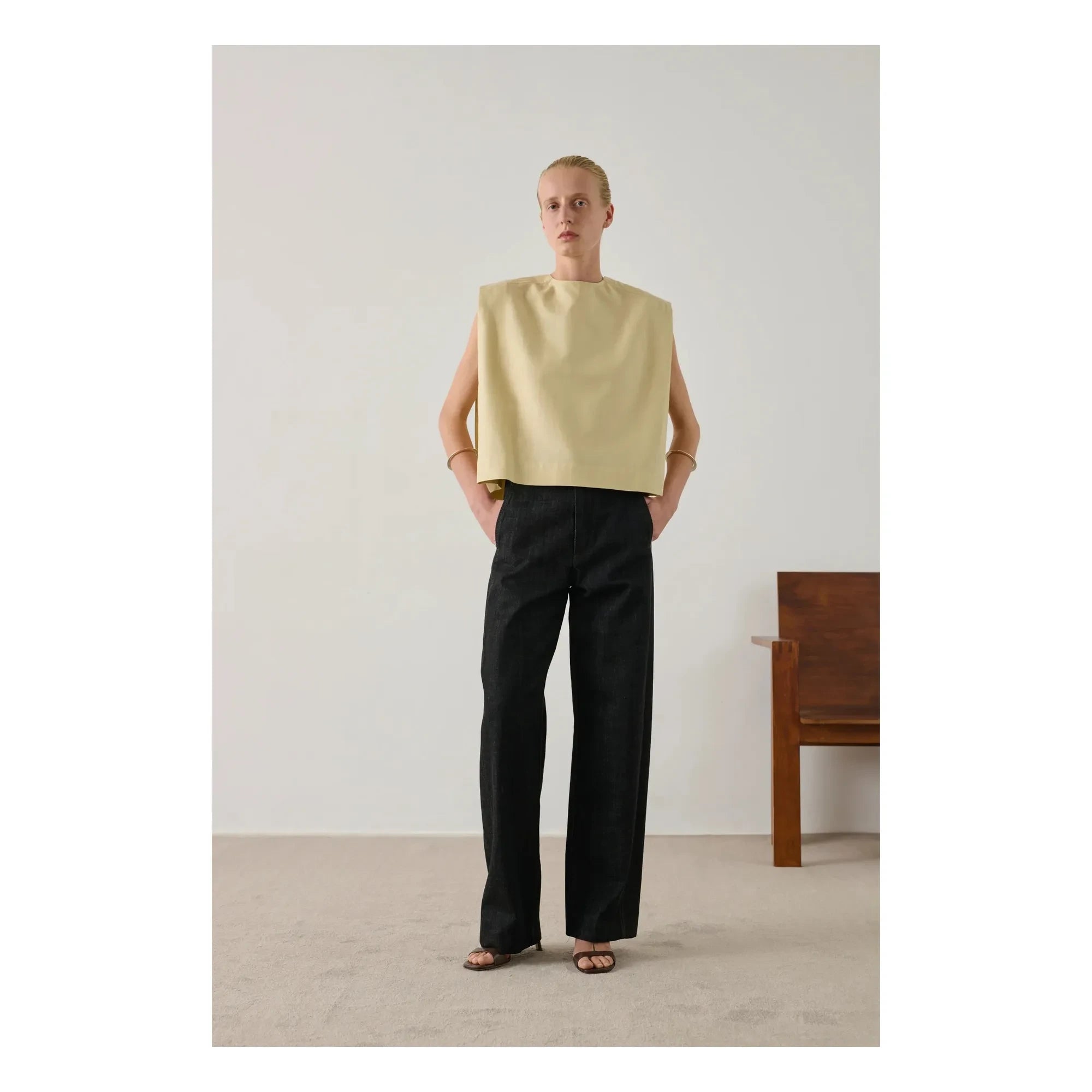 Soeur - Blusa Hawa de Algodón | Crema