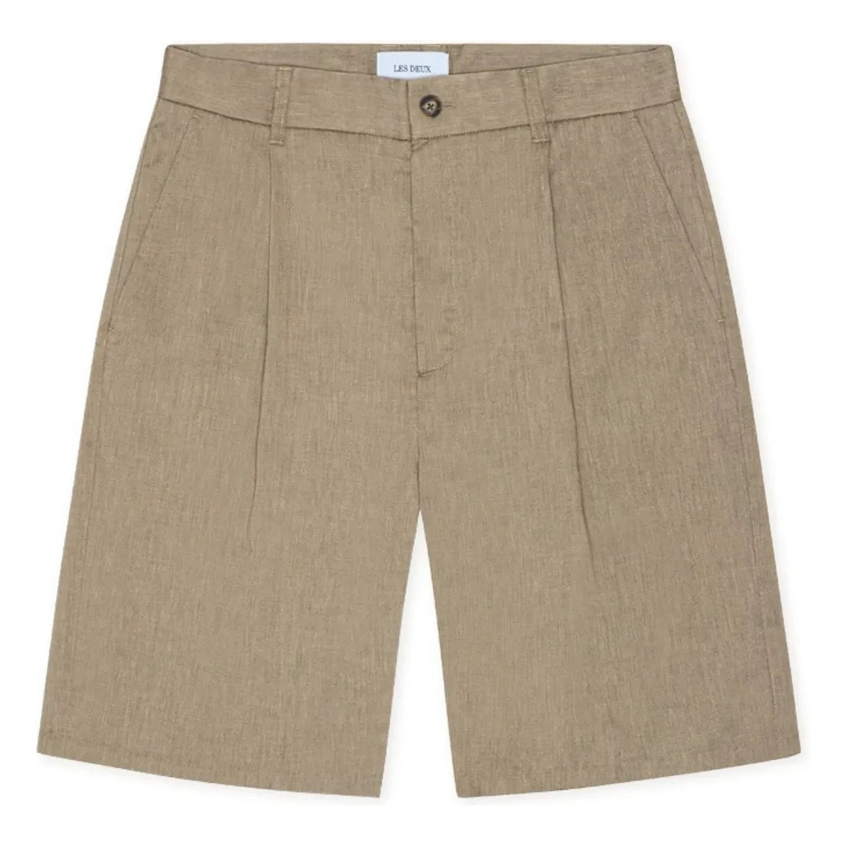 Les Deux - Shorts Reece plisados | Verde