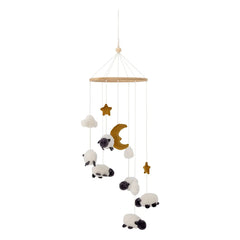 Bloomingville Mini - Cesta móvil | Blanco