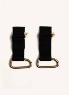 Konges Sløjd - Clips para Cochecitos de Bebé - Set de 2 | Negro