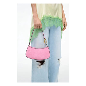 Staud - Bolso de cuero Ollie | Rosa