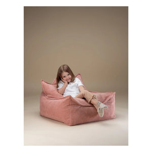 Wigiwama - Sillón de terciopelo | Rosa