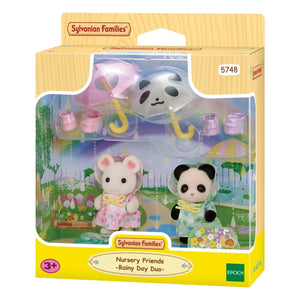Sylvanian Families - Bebés con impermeable (pack de 2)